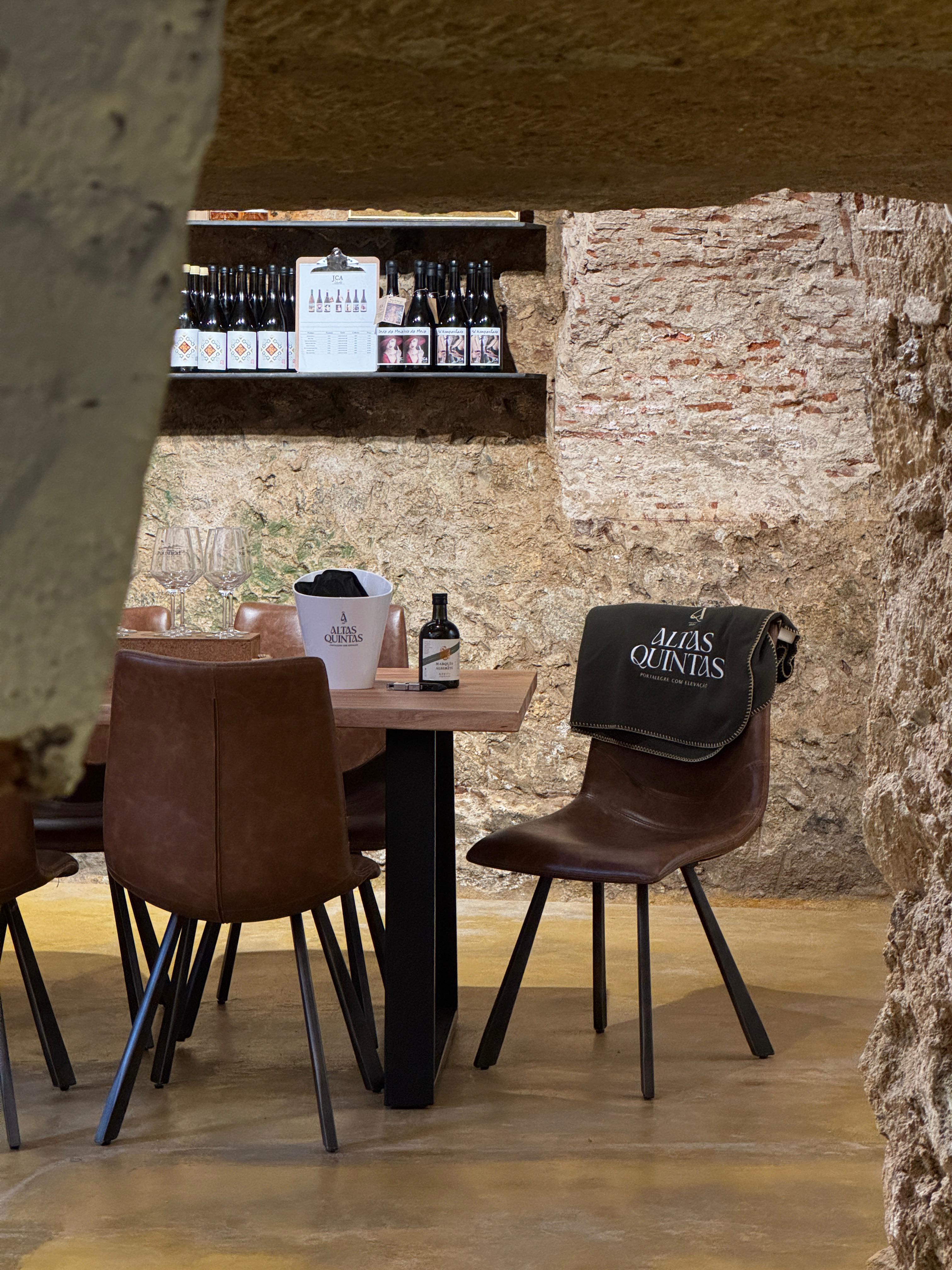 The Palace Wine Cellar with a selection of regional wines